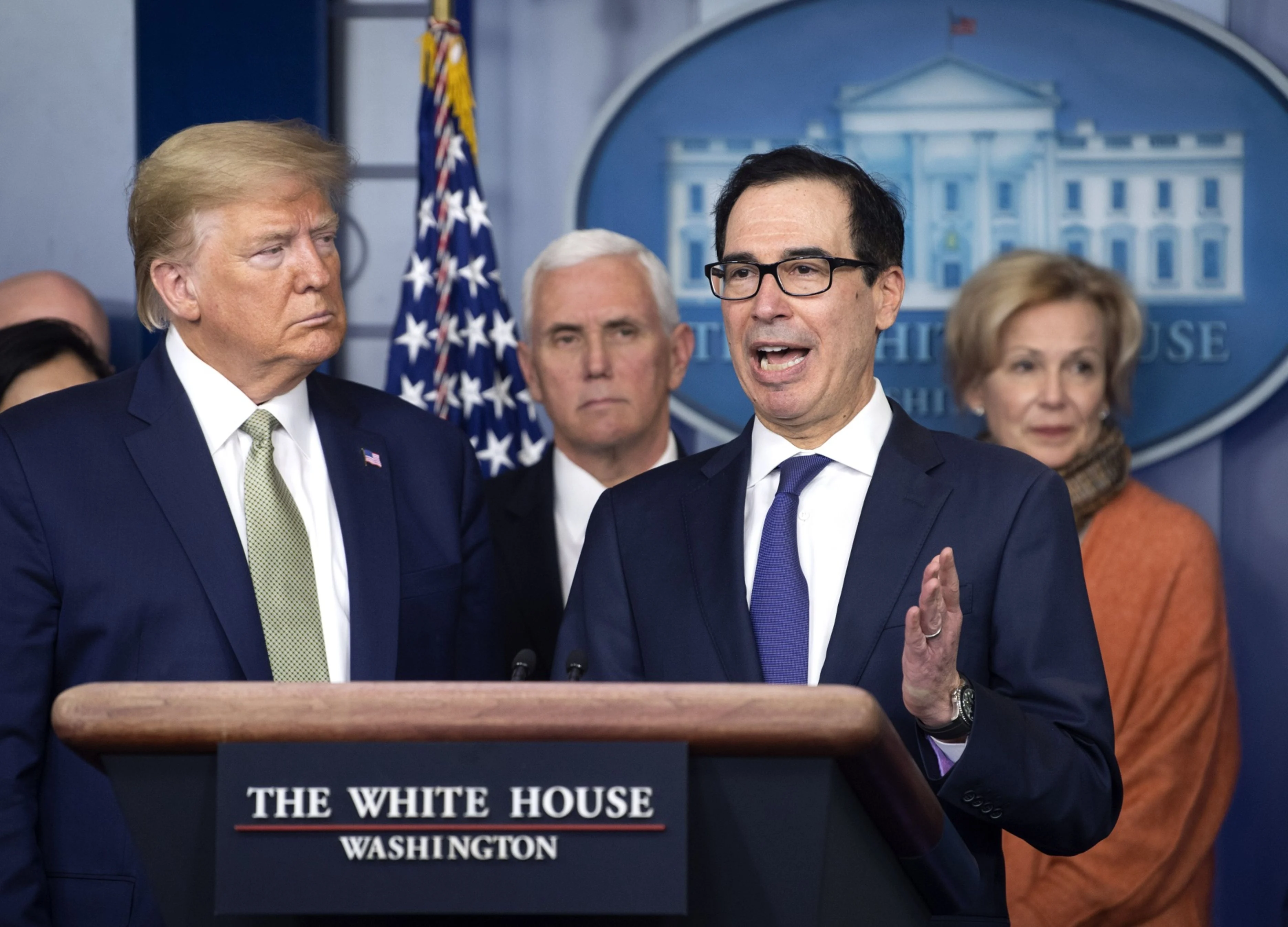 Mnuchin Tells Congress to Act Quickly on Massive Stimulus Plan