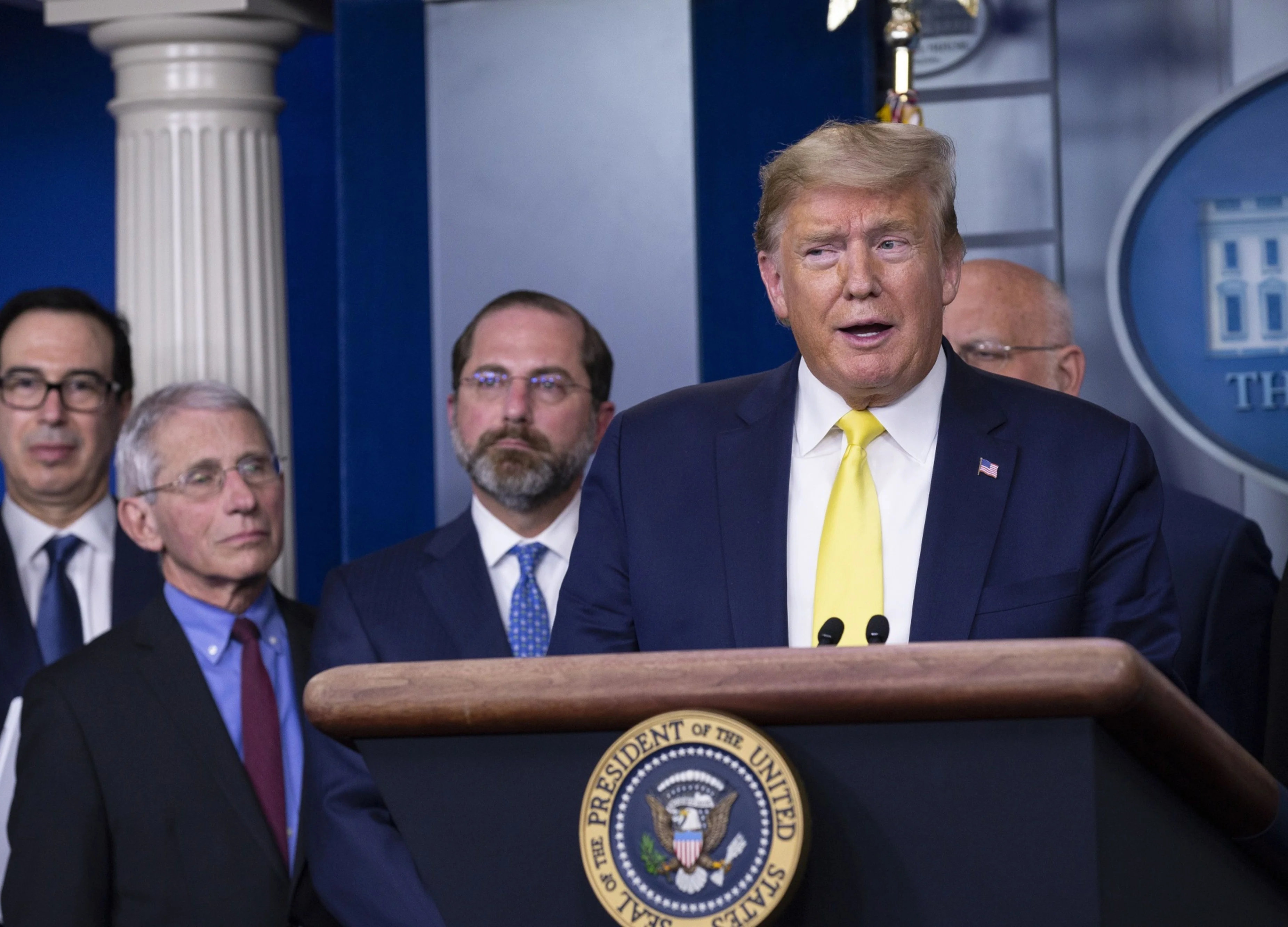 Trump Floats Payroll Tax Cut After Market Plunged on Virus Fears