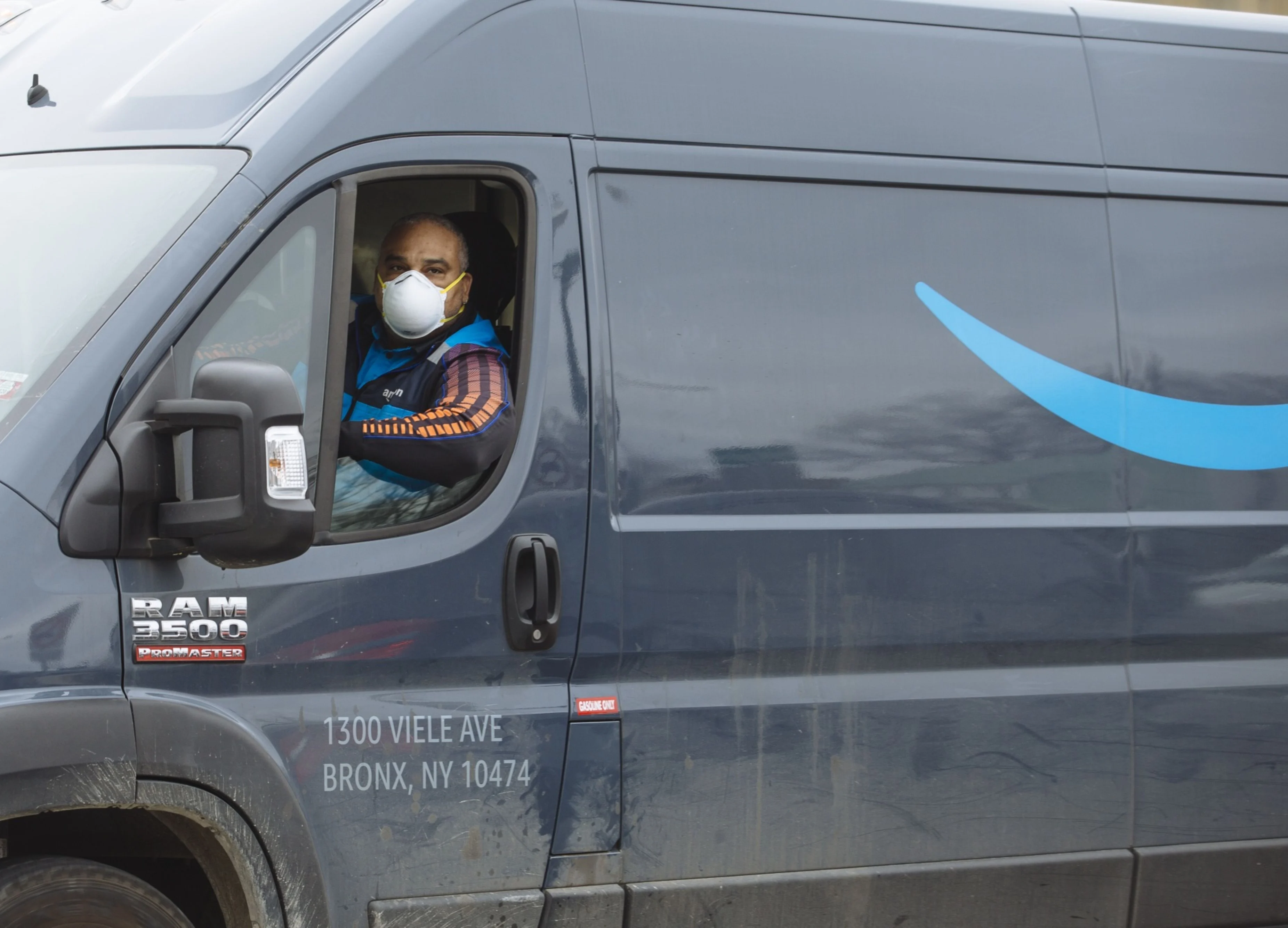 Amazon Drivers Received Single Wipe to Clean Vans Before Shifts