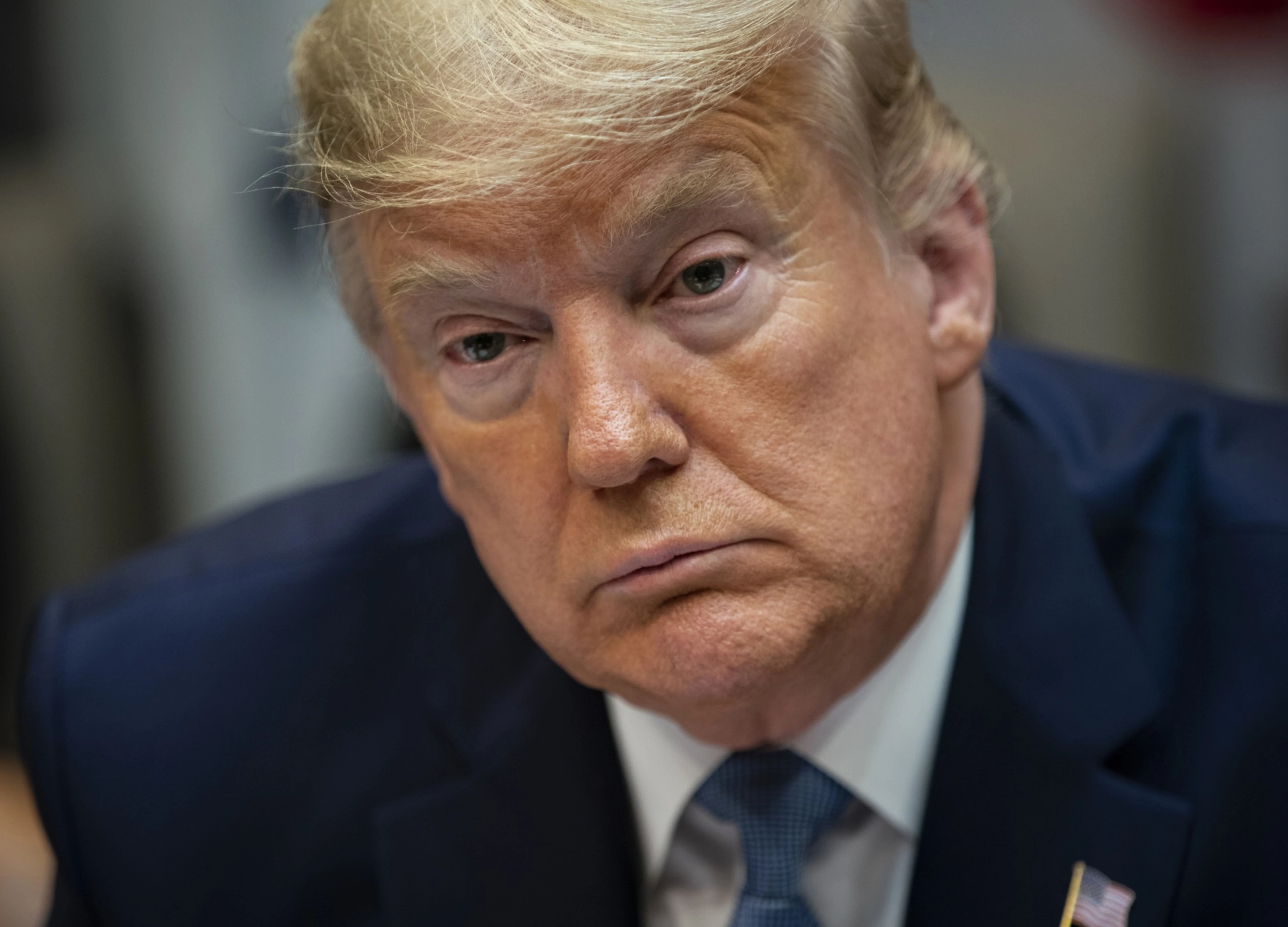 Trump Is a No-Show After Promising Briefing on Economic Plan