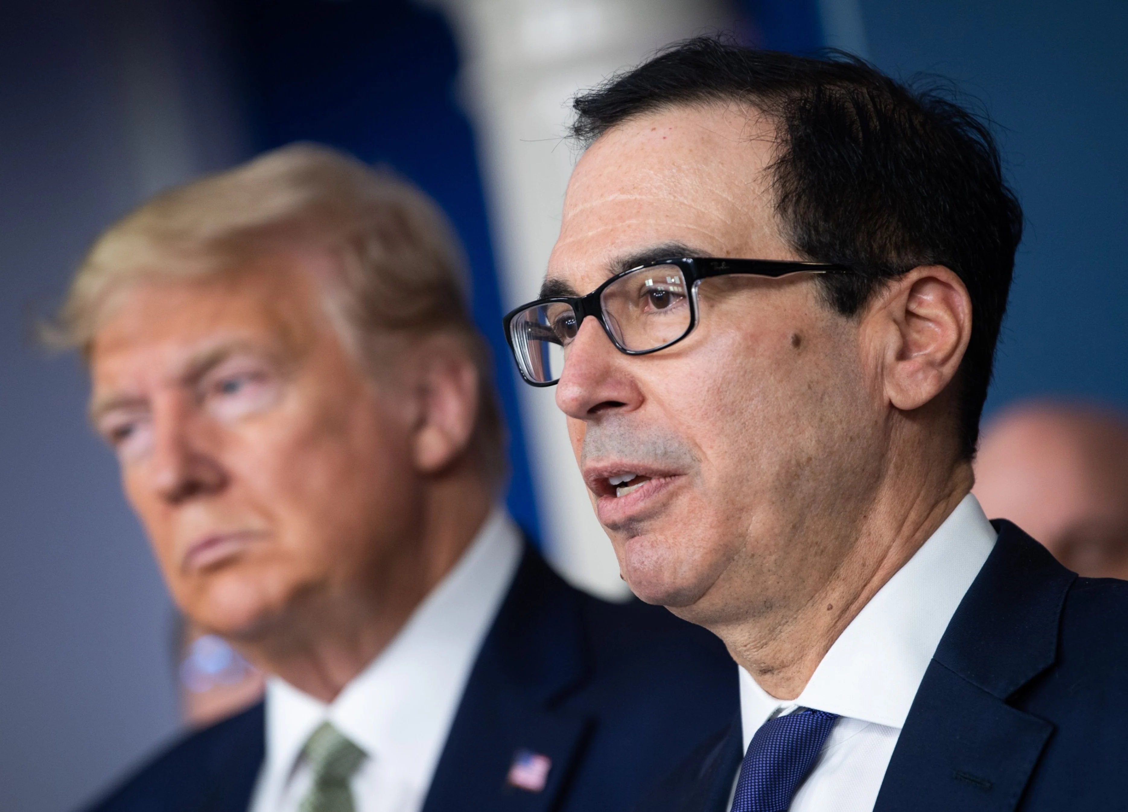Mnuchin Warns Virus Could Yield 20% Jobless Rate Without Action