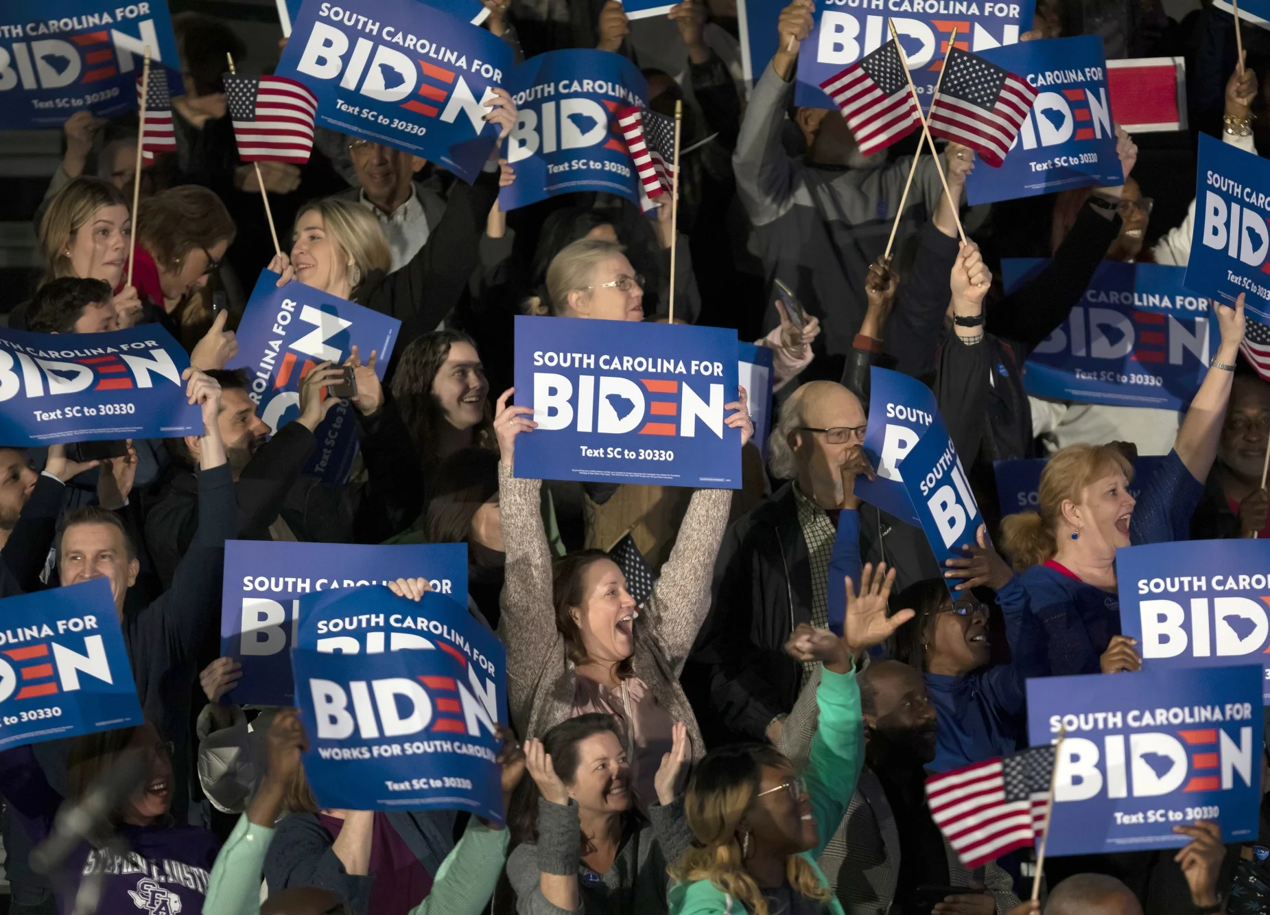 Biden Looks for Momentum From Lopsided South Carolina Win
