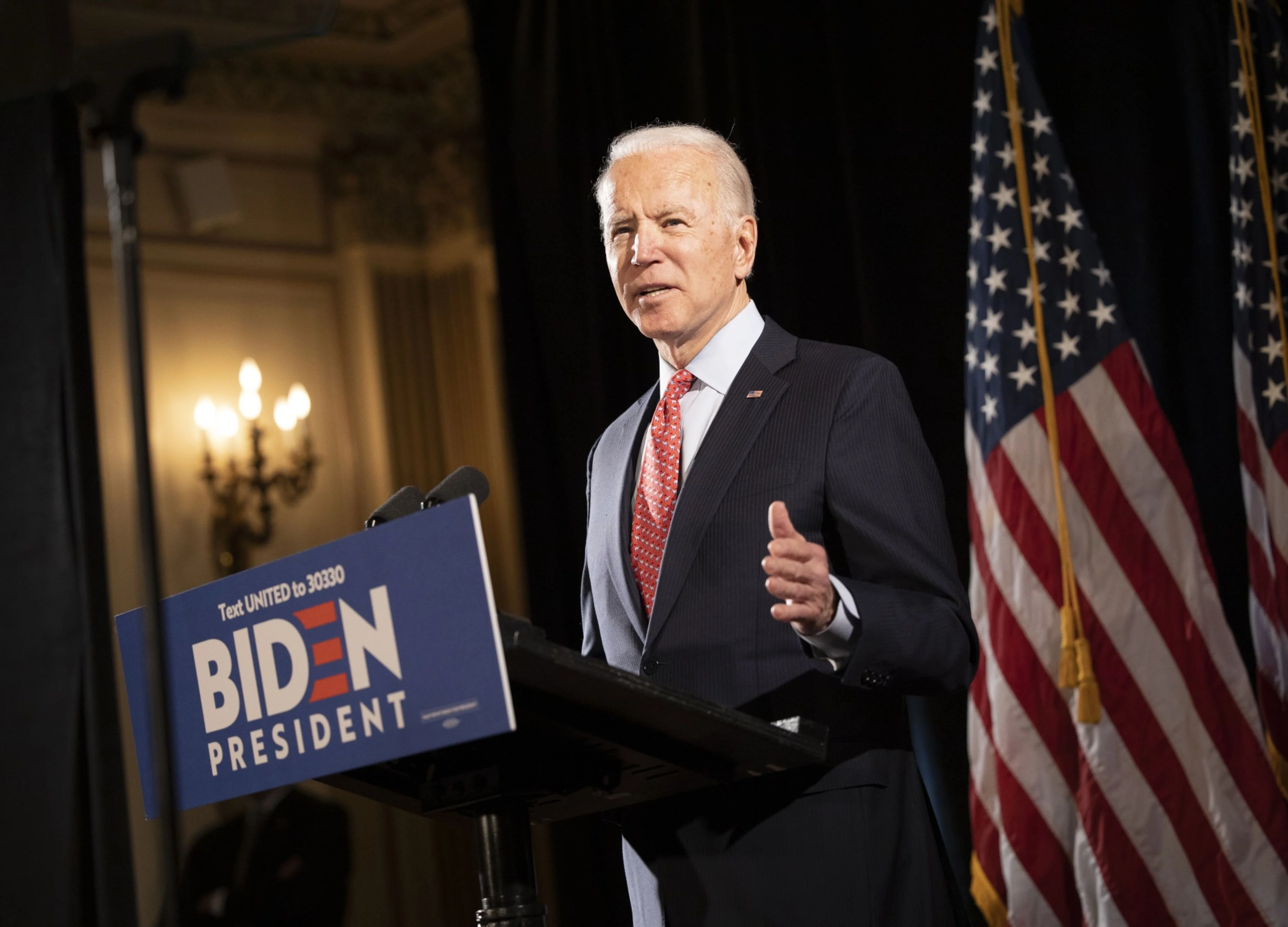 Biden Says ‘No Need’ to Postpone November Vote Over Virus