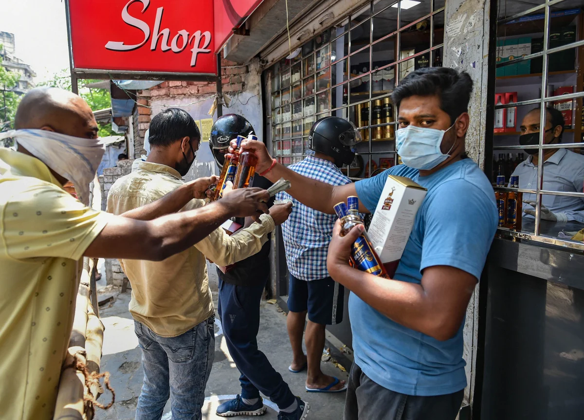 Delhi Imposes 70% 'Special Corona Fee' On Liquor