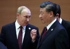 Hot mic catches Putin and Xi discussing organ transplants and human immortality