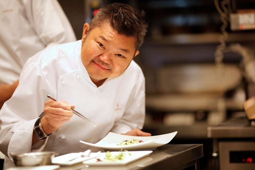 Photograph courtesy 
of solaire
Singapore-based celebrity chef Justin Quek.