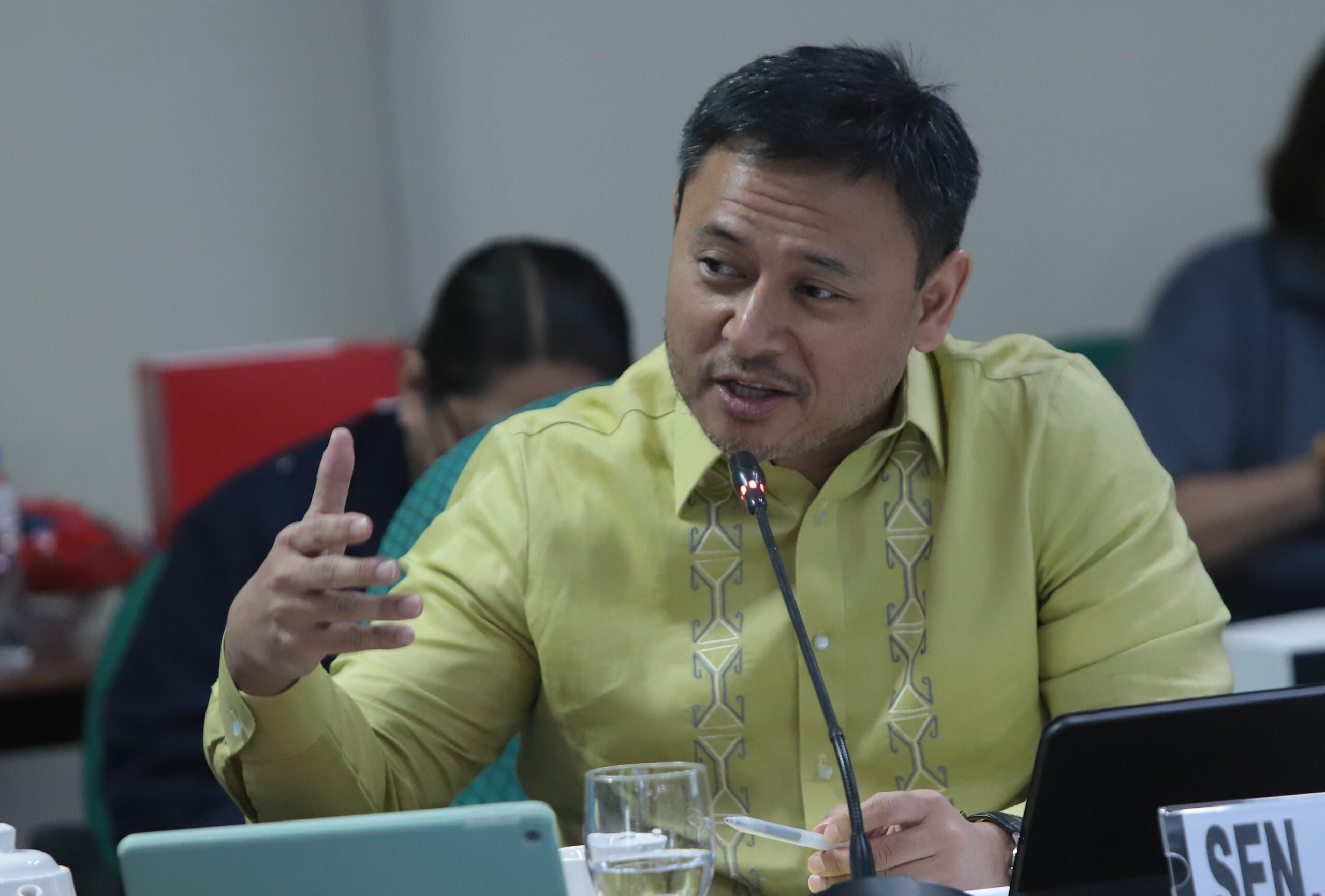 Photo courtesy of Senate PRIB