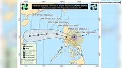 Storm signal no. 5 in Polillo Islands; no. 4, Quezon, Nueva Ecija, Bulacan; no. 3, Metro Manila, Rizal