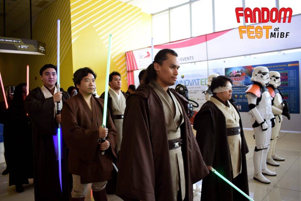 Star Wars cosplayers at the Manila International Book Fair. (Photo from Manila International Book Fair Facebook)