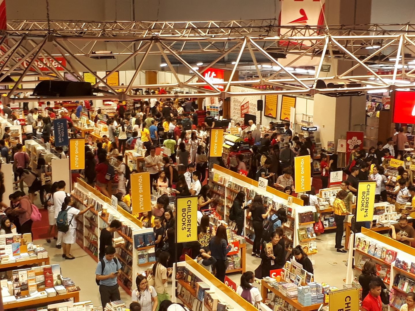 Manila International Book Fair. Photo from Manila International Book Fair Facebook