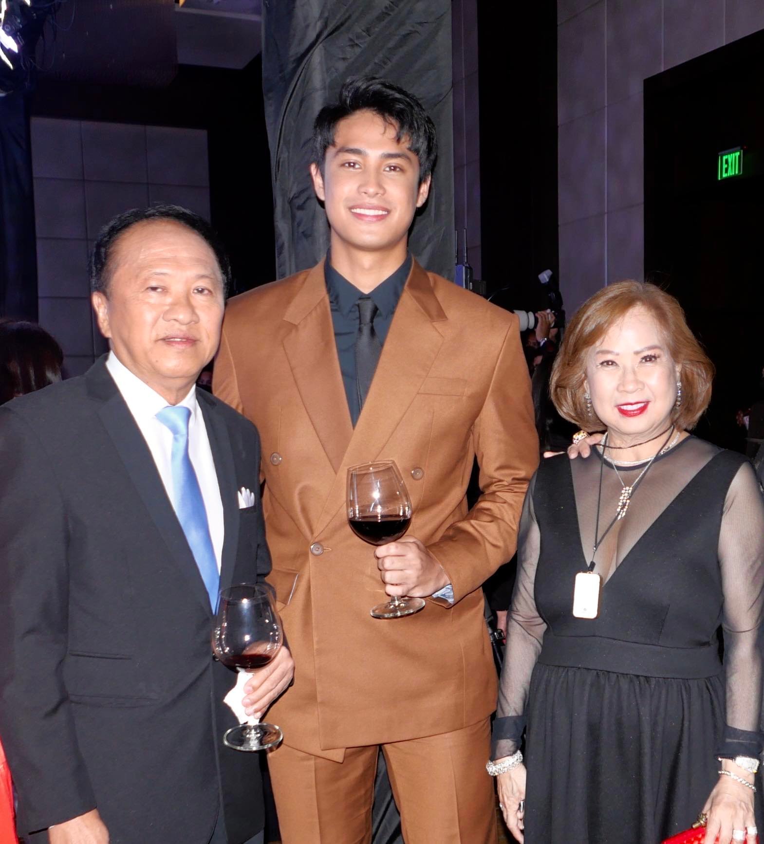 Joy Fong, Donny Pangilinan, and Nympha Javier.