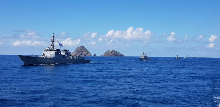 U.S., South Korea begin naval drills