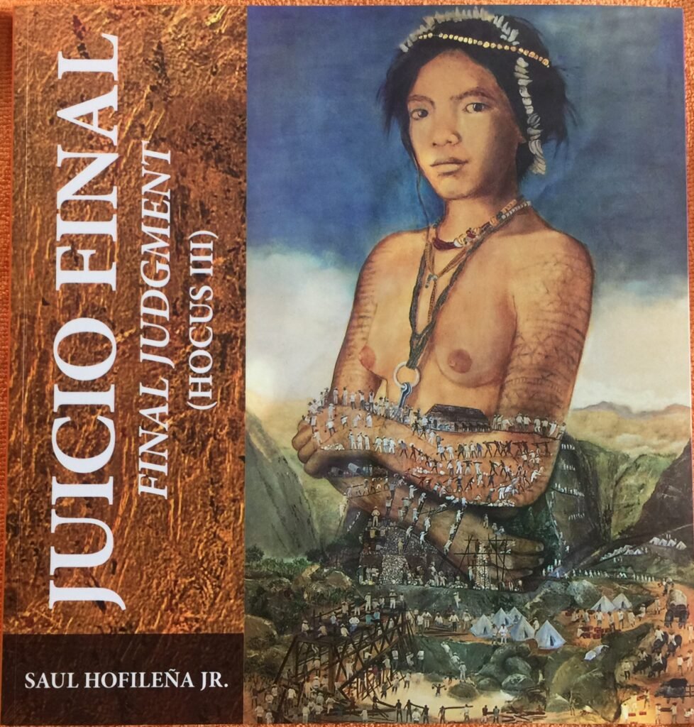 The image on the cover of 'Juicio Final.'