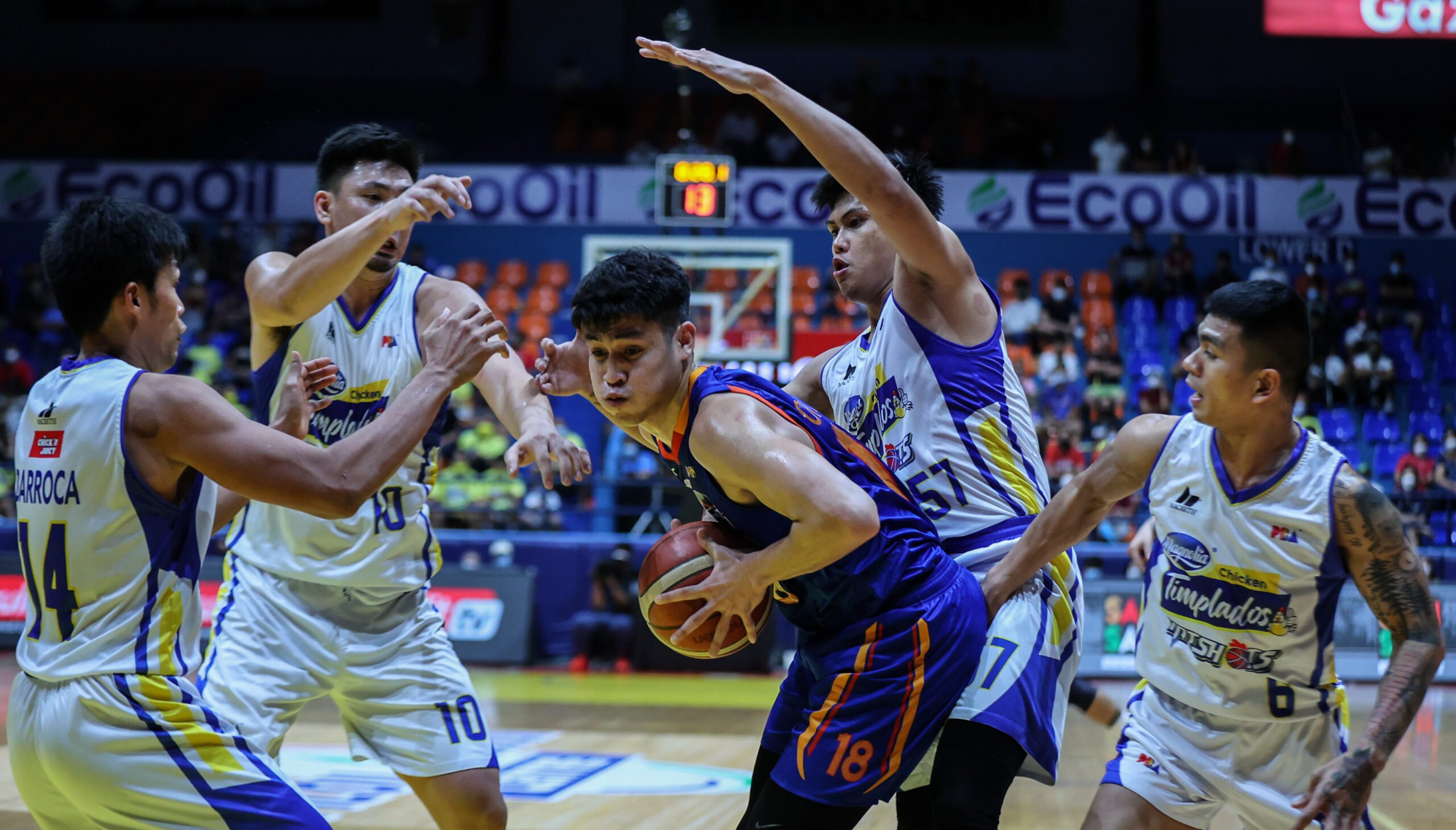 Photograph by Rio deluvio for the daily tribune 
CALVIN Oftana becomes the focal point of the blockbuster six-player trade.