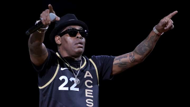 In this file photo, rapper/actor Coolio performs on 31 May 2022 in Las Vegas, Nevada. The Grammy-winning musician passed away in Los Angeles on Wednesday; no cause of death was immediately provided. (Photo by ETHAN MILLER / Getty Images / AFP)