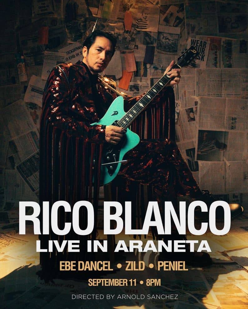<strong>PHOTOGRAPH COURTESY OF IG/RICO BLANCO</strong><br />ROCK star Rico Blanco in woodstock-era outfit.