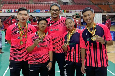 Phl shuttlers grab 4 medals