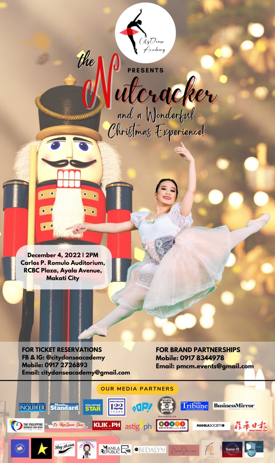 CityDanse Academy presents Christmas ballet classic ‘The Nutcracker’