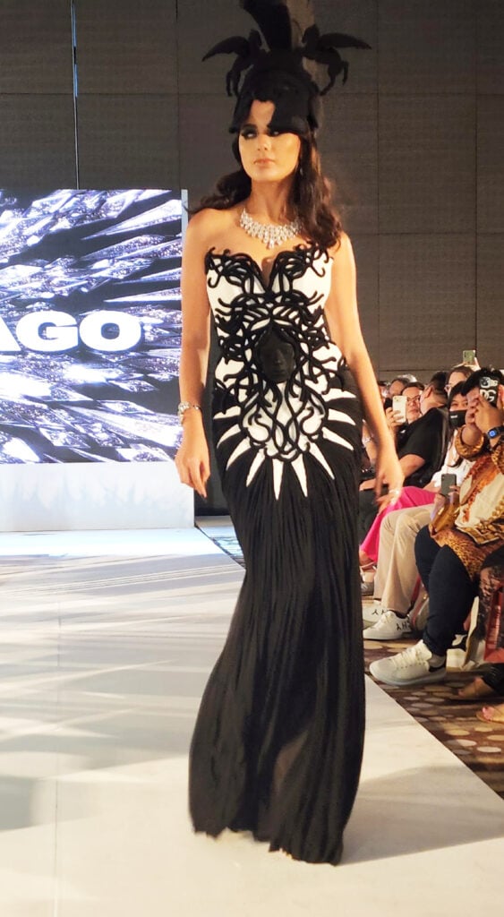 Gazini Ganados, Miss Universe Philippines 2019,<br />in Cary Santiago.