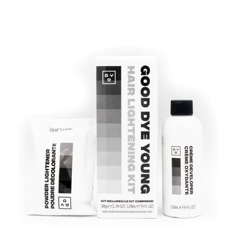 Photograph courtesy of Good Dye Young<br />Good Dye Young's Hair Lightening Kit.