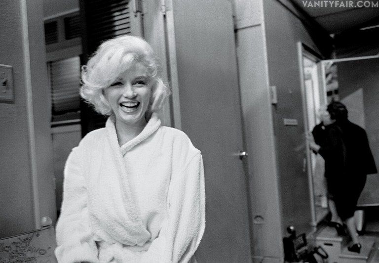 In the years since Marilyn Monroe's  death a more complex picture has emerged of the actress and singer, who was objectified as the definitive "blonde bombshell" pin-up. (Photo from Vanity Fair)