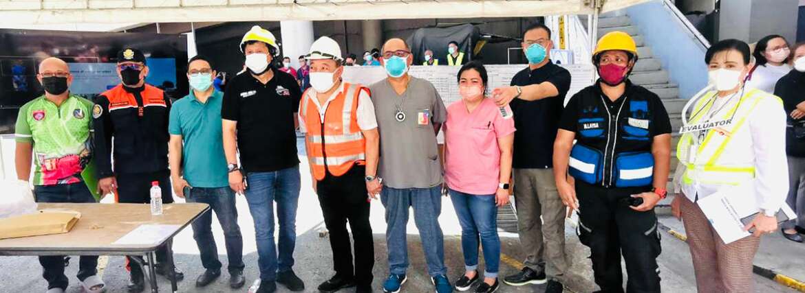Big hospital used in Manila quake drill