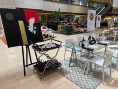 Tablescapes inspired by art