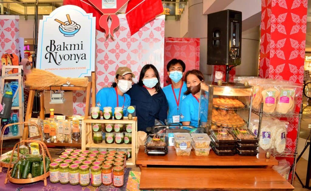 Bakmi Nyonya offers authentic Indonesian cuisine such as Nasi Goreng and Chicken Satay.