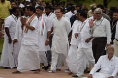India’s Gandhi channels namesake in ‘long march’