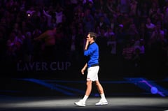 Roger sheds tears of joy