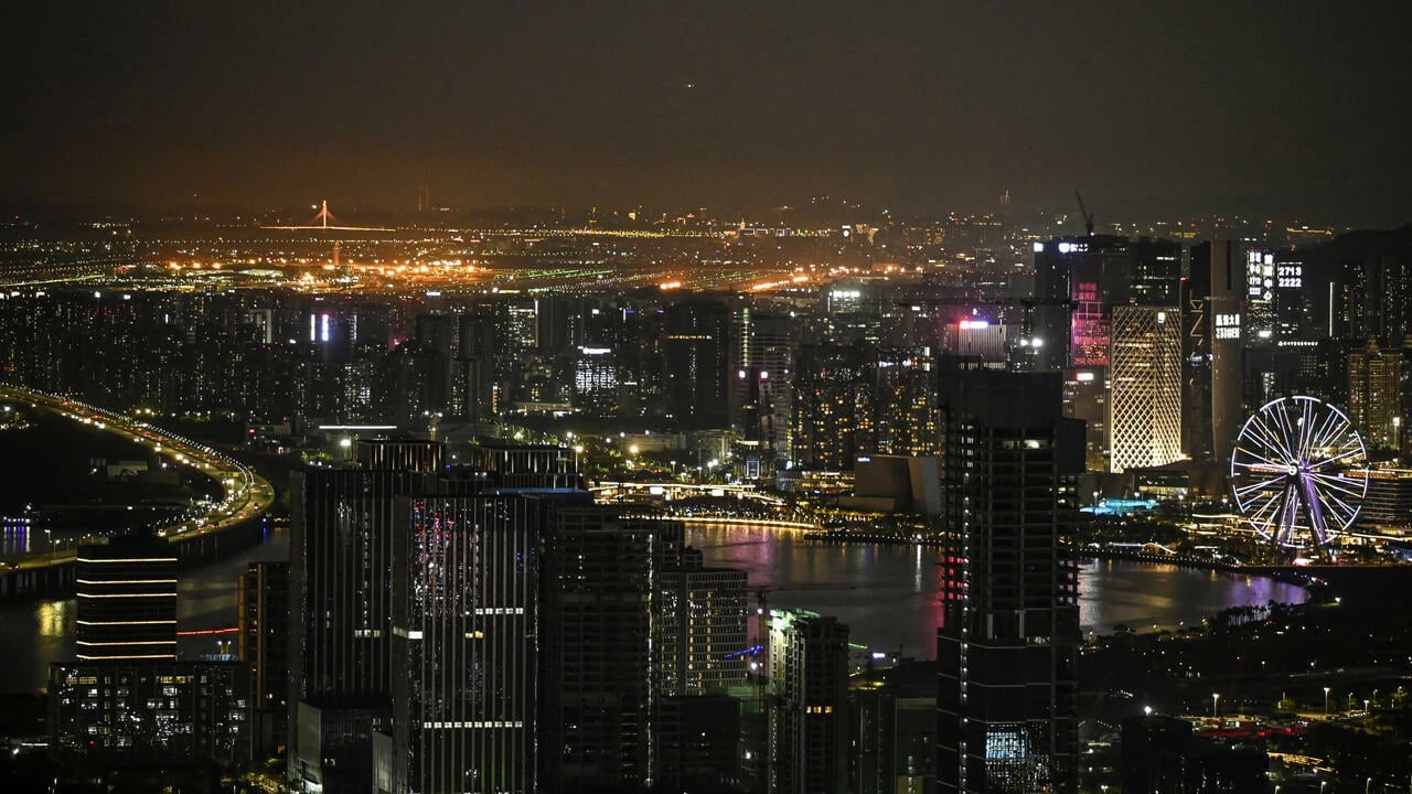 Shenzhen, a megacity of more than 18 million people, reported just 10 infections on Tuesday, but officials have still ordered residents in three districts to stay home as China sticks to its strict zero-Covid policy. (Photo by JADE GAO/ AFP)