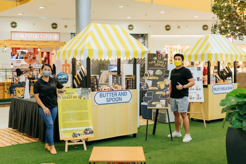 Butter and Spoon booth at SM City General Santos