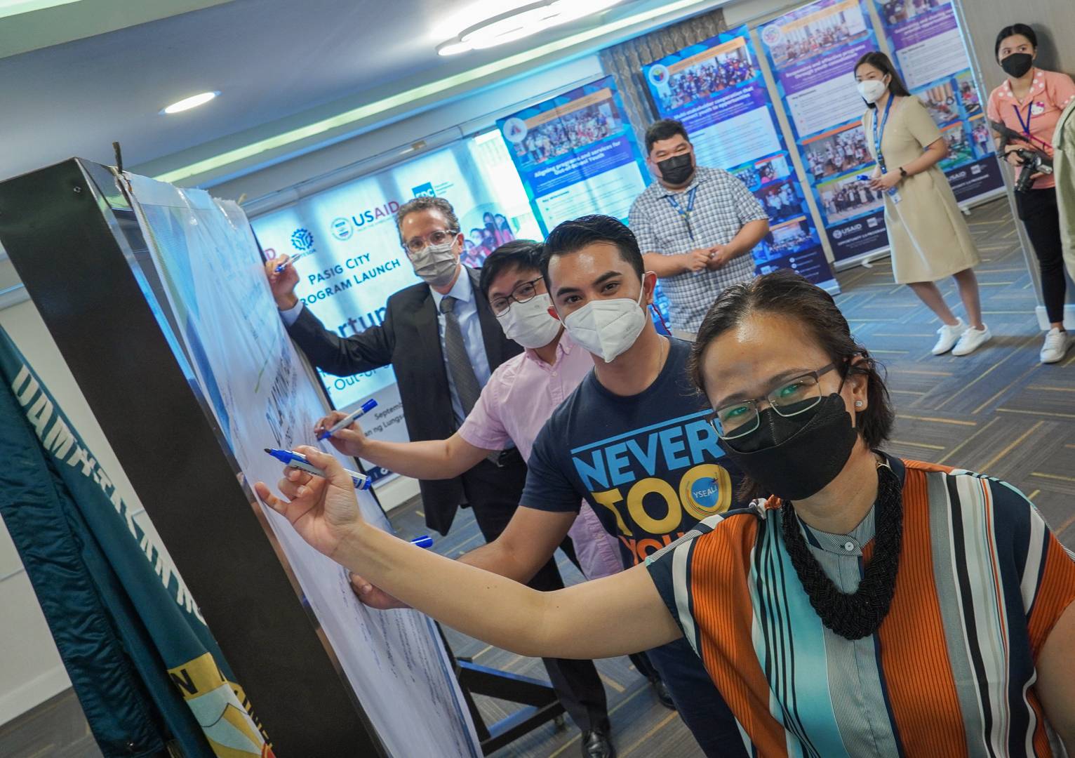 US partners with DepEd, TESDA, Pasig City to support out-of-school youth