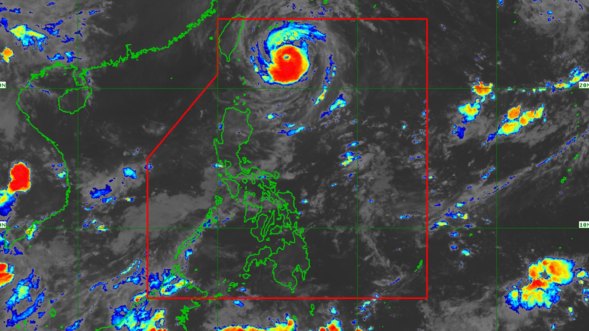 STS ‘Inday’ intensifies  into typhoon