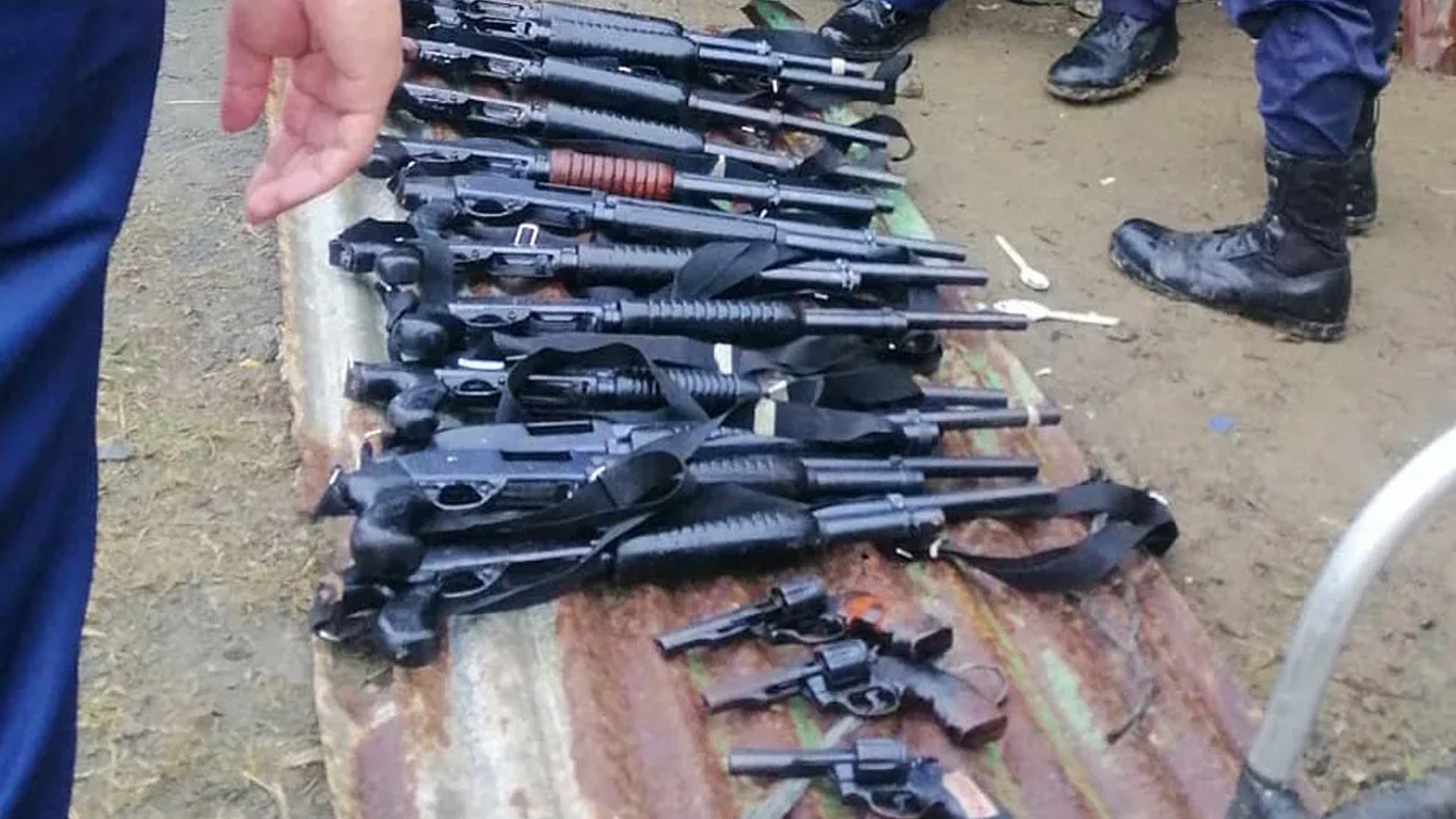 Masungi ‘invaders’ yield 15 guns