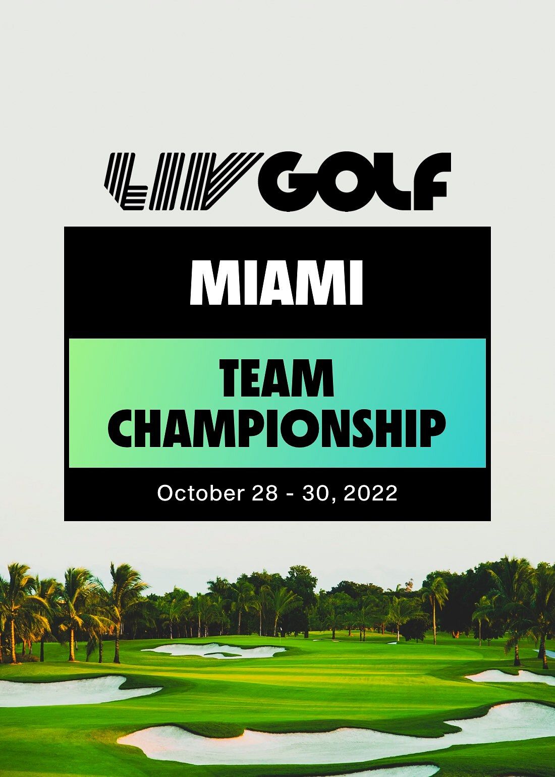 LIV Golf bares Miami tilt format