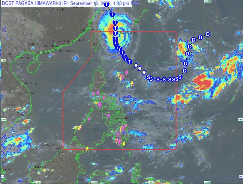 Typhoon Inday weakens, tropical depression monitored