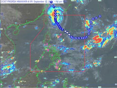 Typhoon Inday weakens, tropical depression monitored