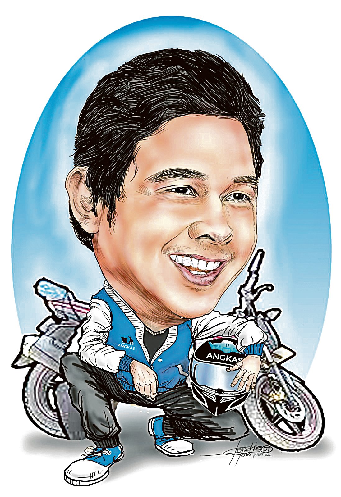 George Royeca on the ride of life