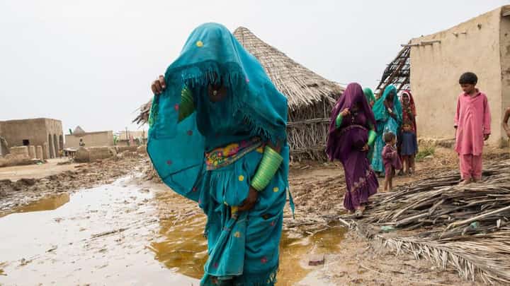 Starting mid-June 2022, flooding and landslides caused by heavy monsoon rainfall have brought widespread destruction across Pakistan. | Photograph courtesy of WFP