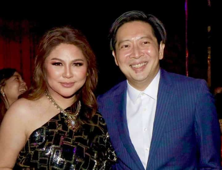 Mache Torrres and Singapore Ambassador Gerard Ho.