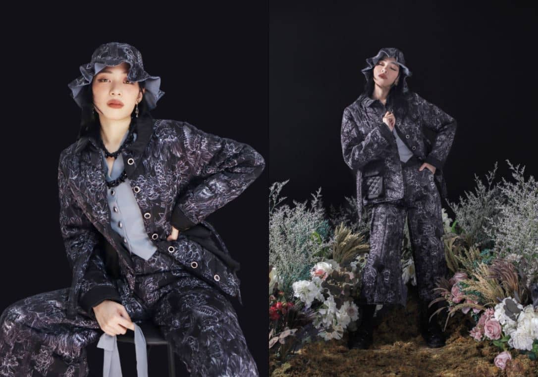 PITCH BLACK: An ensemble from her collection