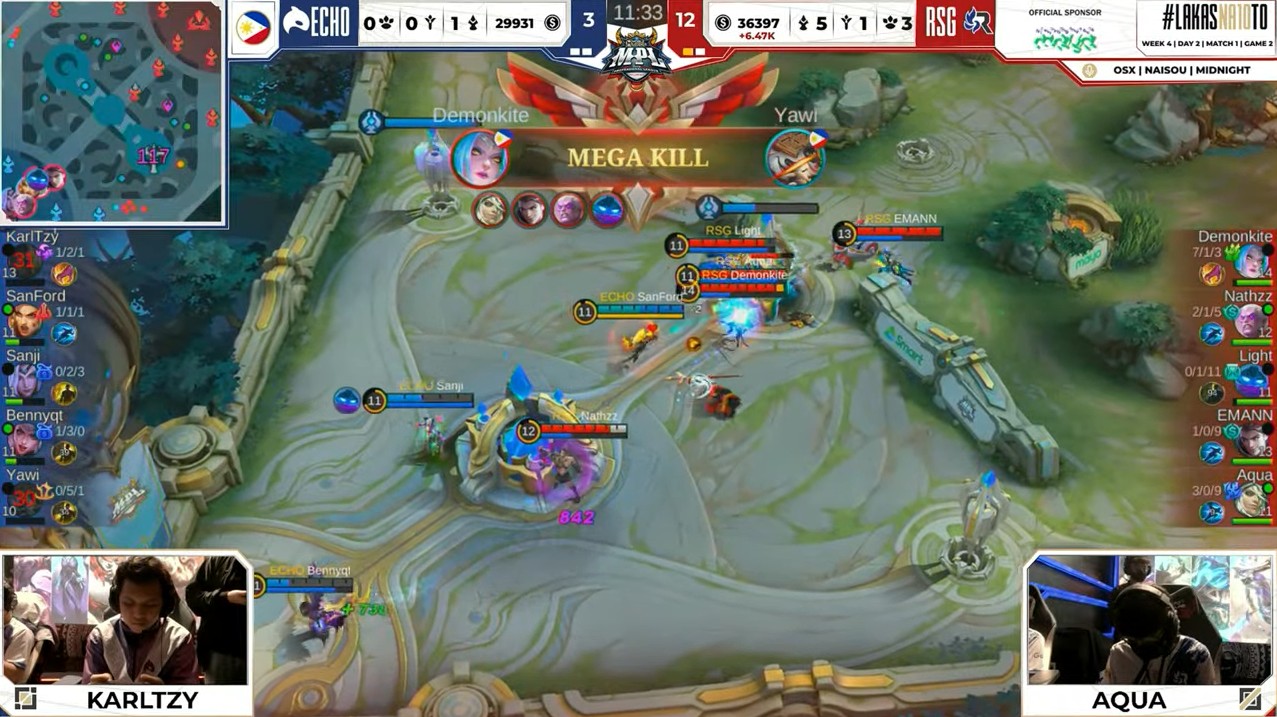 Inspired RSG silences ECHO; Blacklist bounces back