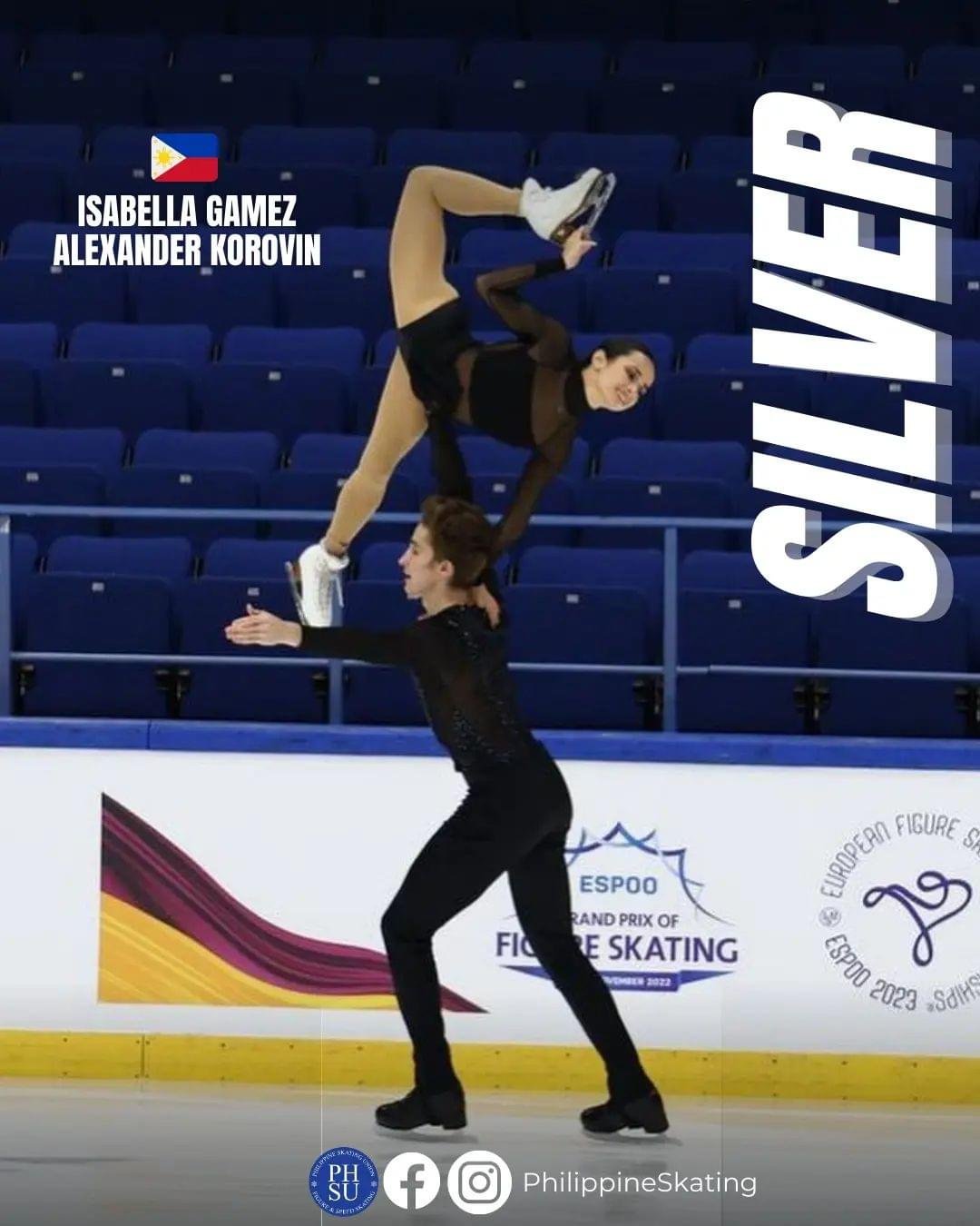 Pinay pair win first Phl medal in figure skating