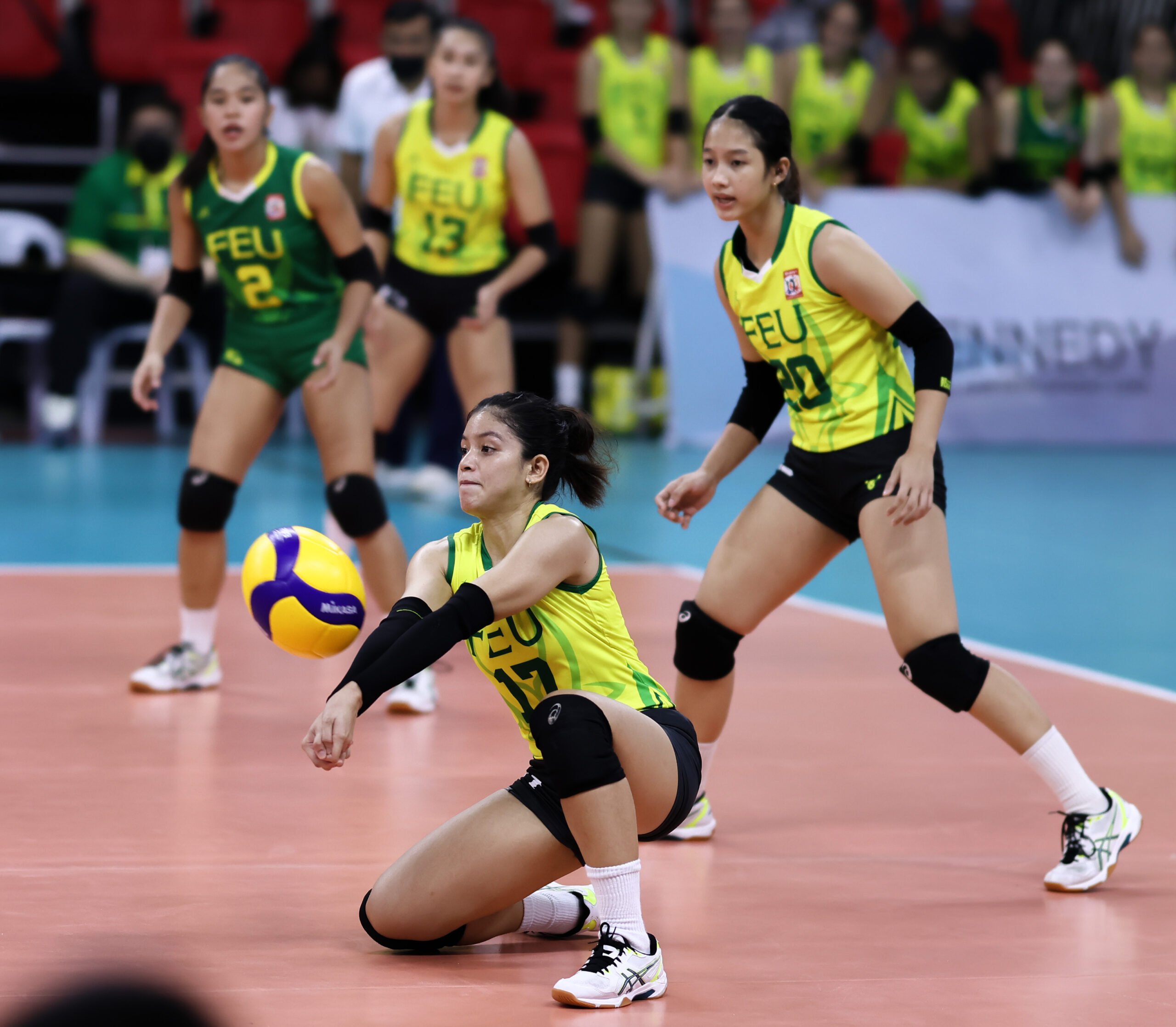 Lady Tamaraws sweep Letran spikers