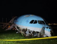 Mactan-Cebu airport closed after Korean plane overshoots runway