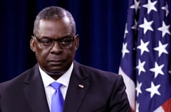 Hospitalized Pentagon chief hands duties to deputy