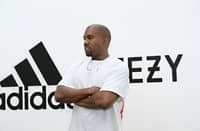 Human rights campaigners called out Adidas for its continued silence over comments by West -- known formally as Ye -- that have made him more and more isolated from the businesses and brands that have made him fabulously wealthy. (File photo by Jonathan Leibson / GETTY IMAGES NORTH AMERICA / Getty Images via AFP)