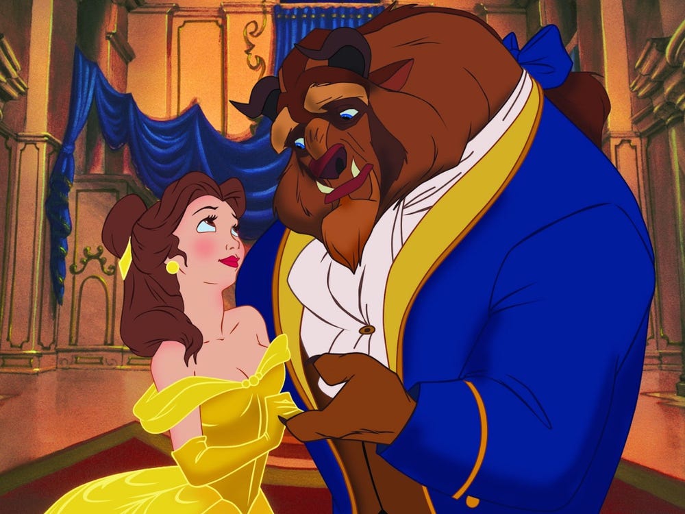 Walt Disney Pictures' classic animated film 'Beauty and the Beast.'