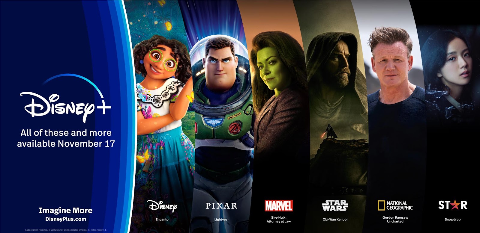 Disney+ streaming in PHL starting 17 November